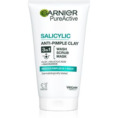 Garnier Pure - Nettoyage en Profondeur et Exfoliation 150ml - Publicité Garnier Pure - Nettoyage en Profondeur et Exfoliation 150ml - Publicité