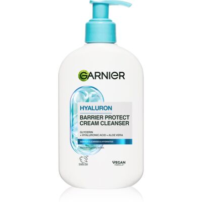 Nettoyant visage hydratant à l'aloe et acide hyaluronique de Garnier - Publicité Nettoyant visage hydratant à l'aloe et acide hyaluronique de Garnier - Publicité