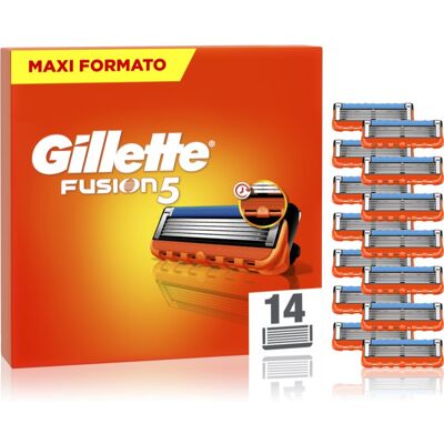 Gillette Fusion5 lames de rechange 14 pcs - Publicité Gillette Fusion5 lames de rechange 14 pcs - Publicité
