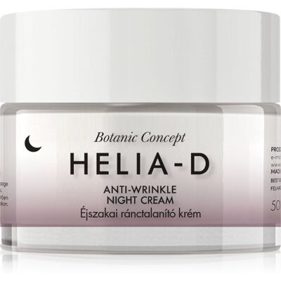 Helia-D Botanic Concept Crème de Nuit anti-rides - Crème de nuit - Publicité Helia-D Botanic Concept Crème de Nuit anti-rides - Crème de nuit - Publicité