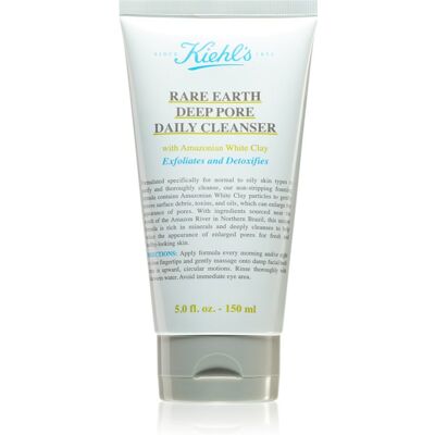 Nettoyant quotidien en profondeur de Kiehl's - Argile blanche - Publicité Nettoyant quotidien en profondeur de Kiehl's - Argile blanche - Publicité