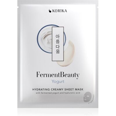 KORIKA FermentBeauty Masque Visage Hydratant - Masque Facial - Publicité KORIKA FermentBeauty Masque Visage Hydratant - Masque Facial - Publicité
