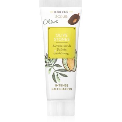 Korres Gommage aux Pierres d’Olive - Exfoliation Profonde - 18ml - Publicité Korres Gommage aux Pierres d’Olive - Exfoliation Profonde - 18ml - Publicité