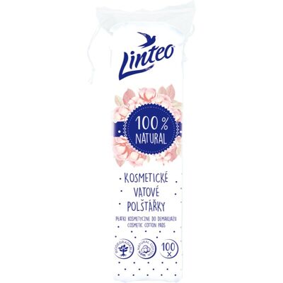 Disques de coton Linteo Naturel - Démaquillant, Doux et Résistant - Publicité Disques de coton Linteo Naturel - Démaquillant, Doux et Résistant - Publicité