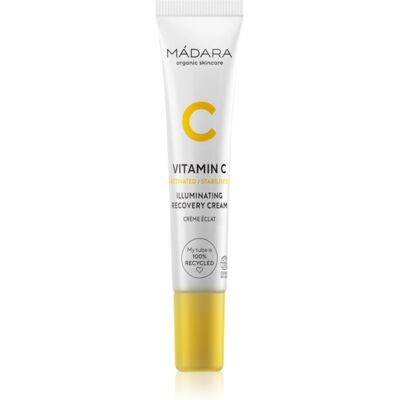 Crème illuminatrice à la vitamine C Mádara - Crème - Publicité Crème illuminatrice à la vitamine C Mádara - Crème - Publicité