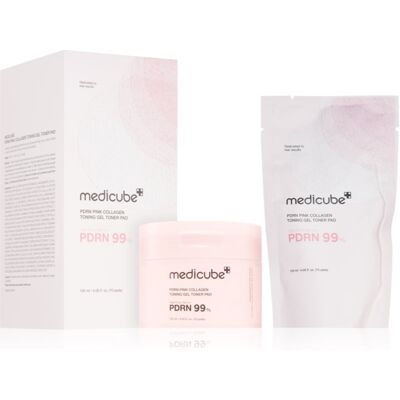 Medicube PDRN Pink Collagen Toning Gel Toner Pad patchs tonifiants pour une peau lumineuse et lisse 70 pcs - Publicité Medicube PDRN Pink Collagen Toning Gel Toner Pad patchs tonifiants pour une peau lumineuse et lisse 70 pcs - Publicité