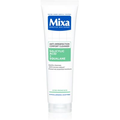 MIXA Anti-Imperfection Comfort Cleanser - Gel nettoyant douceur pour acné 150ml - Publicité MIXA Anti-Imperfection Comfort Cleanser - Gel nettoyant douceur pour acné 150ml - Publicité