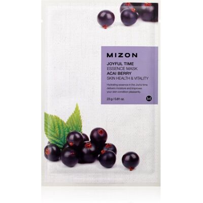 Mizon Masque en Tissu Baies d'Açai Joyful Time - Sheet Mask - Publicité Mizon Masque en Tissu Baies d'Açai Joyful Time - Sheet Mask - Publicité