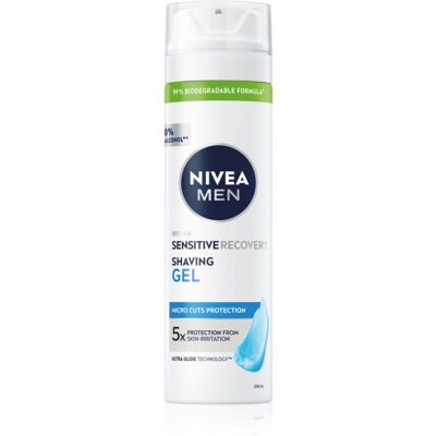 NIVEA MEN Sensitive Recovery gel de rasage pour homme 200 ml - Publicité NIVEA MEN Sensitive Recovery gel de rasage pour homme 200 ml - Publicité