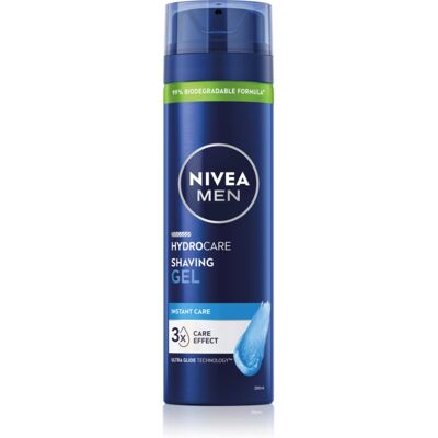 NIVEA MEN Hydrocare gel de rasage 200 ml - Publicité NIVEA MEN Hydrocare gel de rasage 200 ml - Publicité