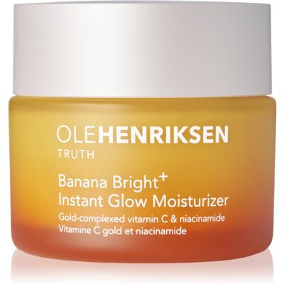 Olehenriksen Banana Bright+ Crème Hydratante - Éclat & Base - Publicité Olehenriksen Banana Bright+ Crème Hydratante - Éclat & Base - Publicité