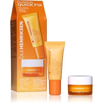 OLEHENRIKSEN Clinical Quick Fix Vitamin C + Peptide Duo coffret de soins visage 1 pcs - Publicité OLEHENRIKSEN Clinical Quick Fix Vitamin C + Peptide Duo coffret de soins visage 1 pcs - Publicité