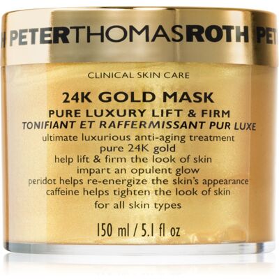 Peter Thomas Roth Masque 24K Or - 150 ml - Publicité Peter Thomas Roth Masque 24K Or - 150 ml - Publicité