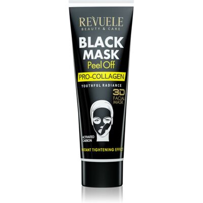 Revuele Black Mask Peel Off Pro-Colagen - Masque peel-off pour la fermeté de la peau - Publicité Revuele Black Mask Peel Off Pro-Colagen - Masque peel-off pour la fermeté de la peau - Publicité