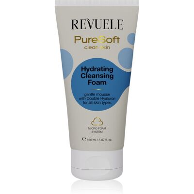 Revuele PureSoft Clean Skin mousse nettoyante hydratante visage 150 ml - Publicité Revuele PureSoft Clean Skin mousse nettoyante hydratante visage 150 ml - Publicité