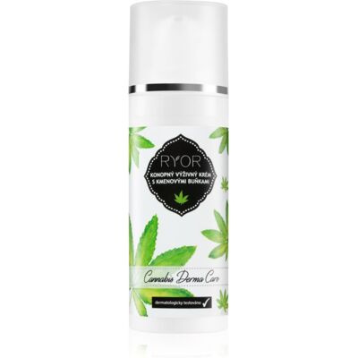 RYOR Cannabis Derma Care crème nourrissante aux cellules souches et chanvre 50 ml - Publicité RYOR Cannabis Derma Care crème nourrissante aux cellules souches et chanvre 50 ml - Publicité