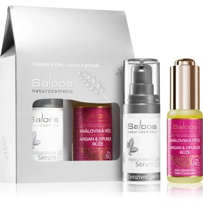 Coffret cadeau Sérum Rose & Hyaluron Saloos - Publicité Coffret cadeau Sérum Rose & Hyaluron Saloos - Publicité