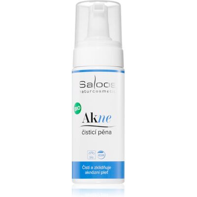 Mousse nettoyante profonde Saloos AcNO - Pour peau à problème - Publicité Mousse nettoyante profonde Saloos AcNO - Pour peau à problème - Publicité