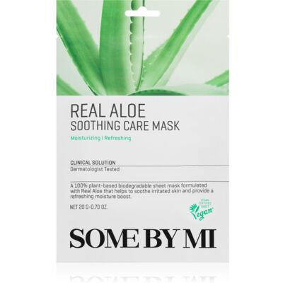 Some By Mi Masque Apaisant à l'Aloe - Hydratant & Relaxant - Publicité Some By Mi Masque Apaisant à l'Aloe - Hydratant & Relaxant - Publicité