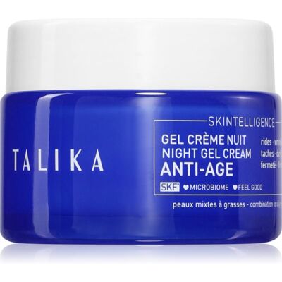 Talika Skintelligence Anti-Age Regenerating Night Gel Cream gel-crème pour la nuit 50 ml - Publicité Talika Skintelligence Anti-Age Regenerating Night Gel Cream gel-crème pour la nuit 50 ml - Publicité