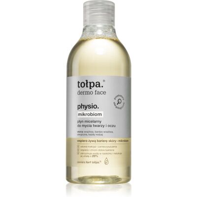 Nettoyant Visage Mikrobiom Tołpa - Nettoyage en profondeur et démaquillant pour yeux - Publicité Nettoyant Visage Mikrobiom Tołpa - Nettoyage en profondeur et démaquillant pour yeux - Publicité