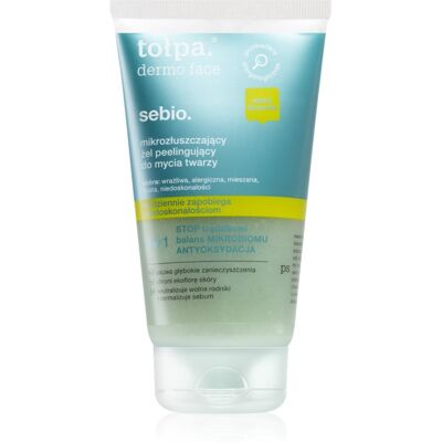 Tołpa Dermo Face Sebio Gel Exfoliant Nettoyant Visage - Publicité Tołpa Dermo Face Sebio Gel Exfoliant Nettoyant Visage - Publicité