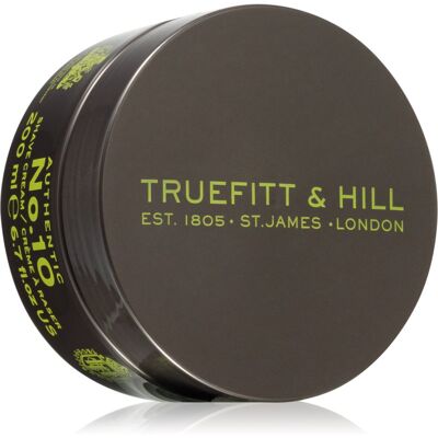 Truefitt & Hill No. 10 Finest Crème de Rasage - Produit de Rasage - Publicité Truefitt & Hill No. 10 Finest Crème de Rasage - Produit de Rasage - Publicité