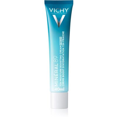 Vichy Minéral 89 72H Moisture Boosting Cream Fresh crème hydratante visage à l'acide hyaluronique 40 ml - Publicité Vichy Minéral 89 72H Moisture Boosting Cream Fresh crème hydratante visage à l'acide hyaluronique 40 ml - Publicité