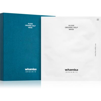 Masque Organique d'Algues WHAMISA - Masque Profond de Régénération - 5 pcs - Publicité Masque Organique d'Algues WHAMISA - Masque Profond de Régénération - 5 pcs - Publicité