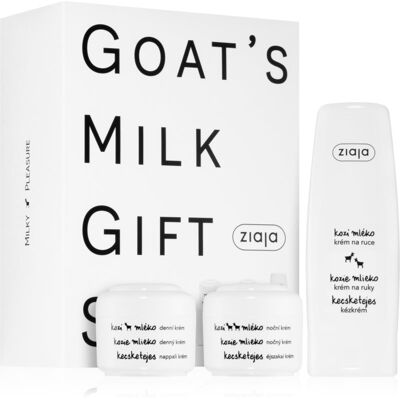 Ensemble Lait de Chèvre Ziaja - Soins pour peau sèche - Publicité Ensemble Lait de Chèvre Ziaja - Soins pour peau sèche - Publicité