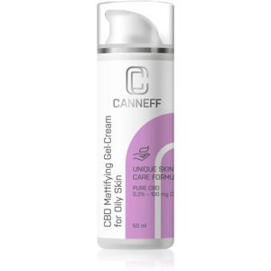 Canneff Balance CBD Mattifying Gel-Cream gel-crème pour peaux grasses sujettes