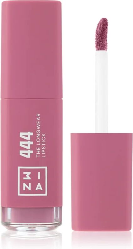 3INA The Longwear Lipstick rouge à lèvres liquide longue tenue teinte 444 - Orchid lilac 6 ml