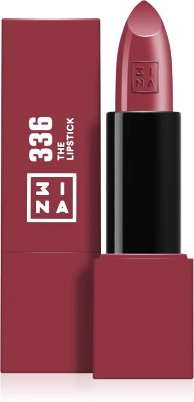 3INA The Lipstick rouge à lèvres teinte 336 - Rose red 4,5 g