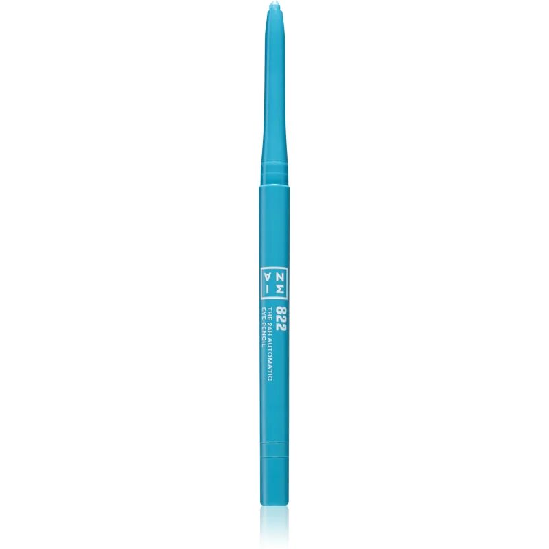 3INA The 24H Automatic Eye Pencil crayon yeux longue tenue teinte 822 - Turquoise 0,28 g