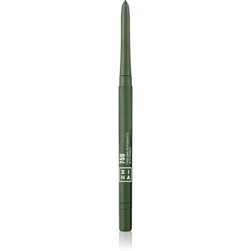 3INA The 24H Automatic Eye Pencil crayon yeux longue tenue teinte 759 - Olive green 0,28 g