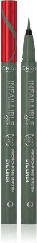 L?Oréal Paris Infaillible Grip 36h Micro-Fine liner eyeliner feutre teinte 05 Sage Green 0,4 g