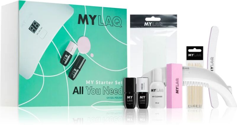 MYLAQ Starter Set All You Need kit manucure parfaite