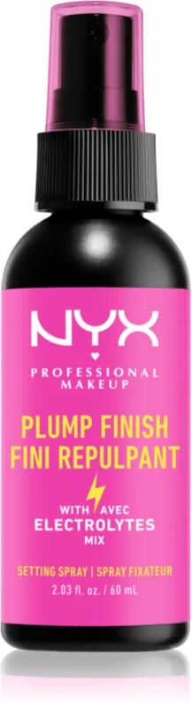 NYX Professional Makeup Plump Finish Setting Spray spray fixateur de maquillage aux vitamines 60 ml