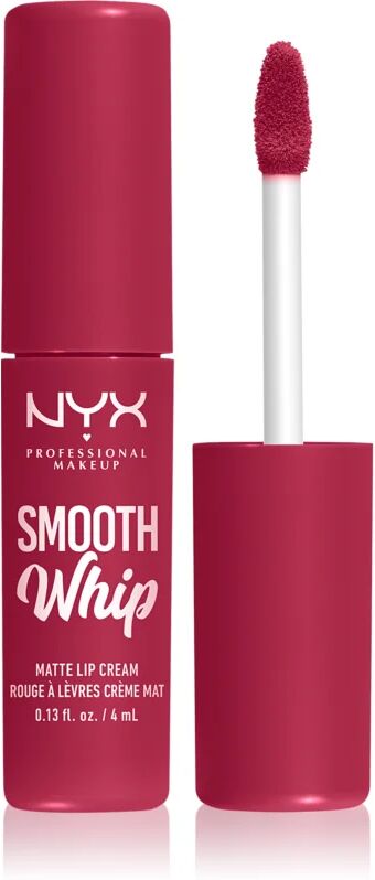 NYX Professional Makeup Smooth Whip Matte Lip Cream rouge à lèvres velouté effet lissant teinte 08 Fuzzy Slippers 4 ml