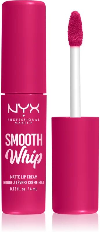 NYX Professional Makeup Smooth Whip Matte Lip Cream rouge à lèvres velouté effet lissant teinte 09 Bday Frosting 4 ml