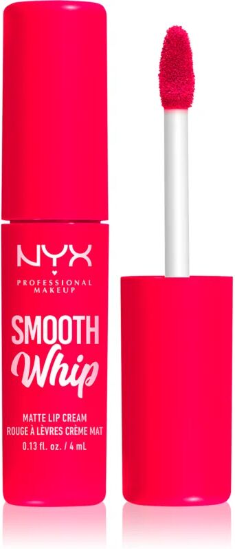 NYX Professional Makeup Smooth Whip Matte Lip Cream rouge à lèvres velouté effet lissant teinte 10 Pillow Fight 4 ml