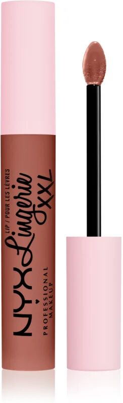 NYX Professional Makeup Lip Lingerie XXL rouge à lèvres liquide avec fini mat teinte 25 - Candela Babe 4 ml