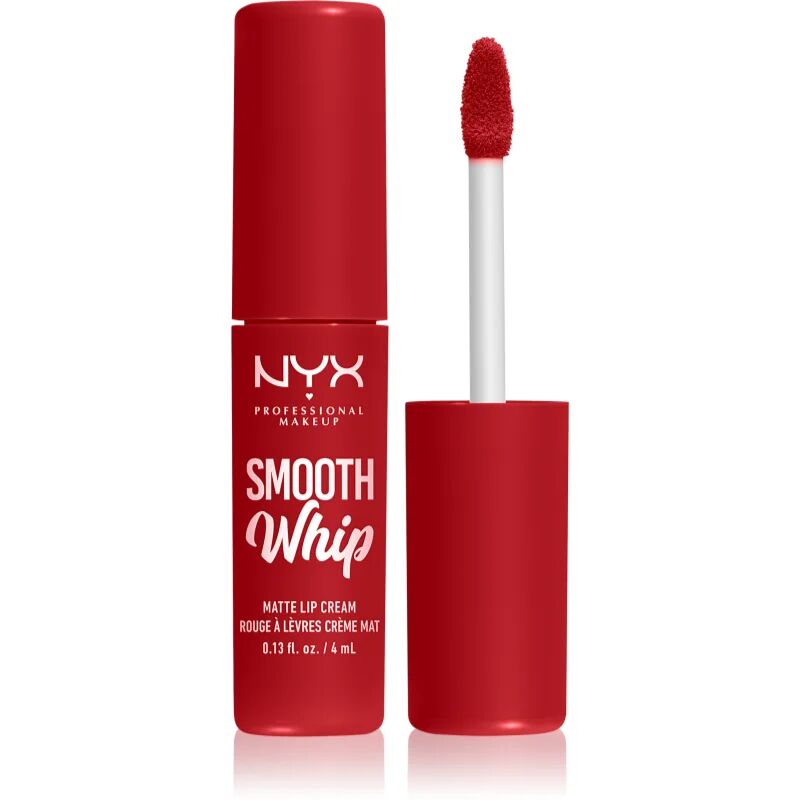 NYX Professional Makeup Smooth Whip Matte Lip Cream rouge à lèvres velouté effet lissant teinte 14 Velvet Robe 4 ml