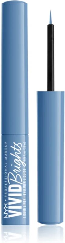 NYX Professional Makeup Vivid Brights eyeliner liquide teinte 05 Cobalt Crush 2 ml