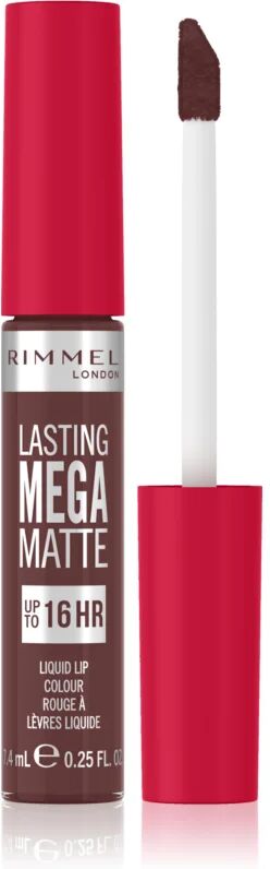 Rimmel Lasting Mega Matte rouge à lèvres léger liquide mat 16h teinte Urban Affair 7,4 ml