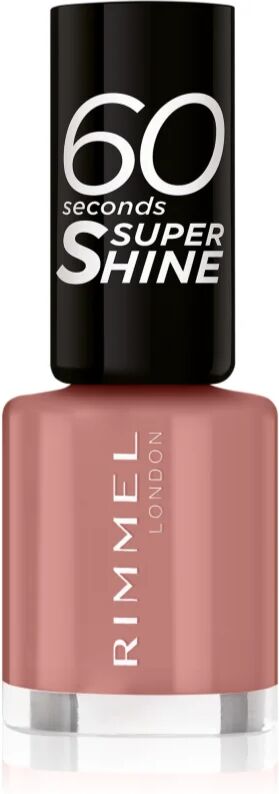 Rimmel 60 Seconds Super Shine vernis à ongles teinte 230 Mauve To The Music 8 ml