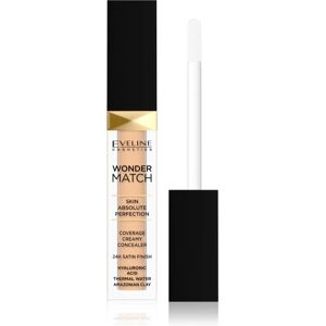 Eveline Cosmetics Wonder Match correcteur crème couvrance 24h teinte 10 Light Vanilla Warm 7 ml