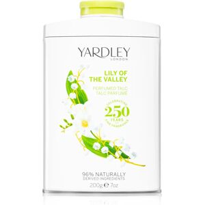 Yardley Lily Of The Valley poudre parfumée 200 g