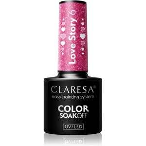 Vernis gel Claresa - Love Story - UV/LED - 6,5g - Publicité Vernis gel Claresa - Love Story - UV/LED - 6,5g - Publicité