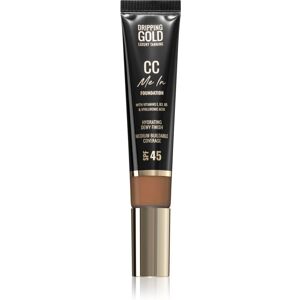 Dripping Gold CC Me In fond de teint léger SPF 45 teinte Toasted 08 32 ml - Publicité Dripping Gold CC Me In fond de teint léger SPF 45 teinte Toasted 08 32 ml - Publicité